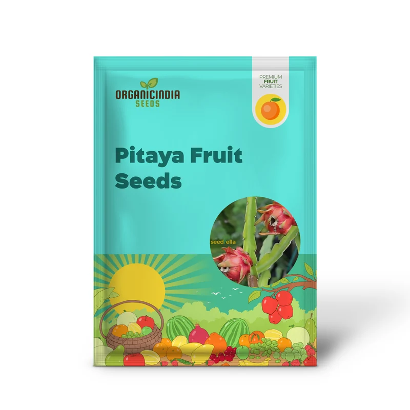 Red Pitaya Fruit Seeds for Easy Planting - Grow Sweet, Vibrant Dragon Fruit at Home