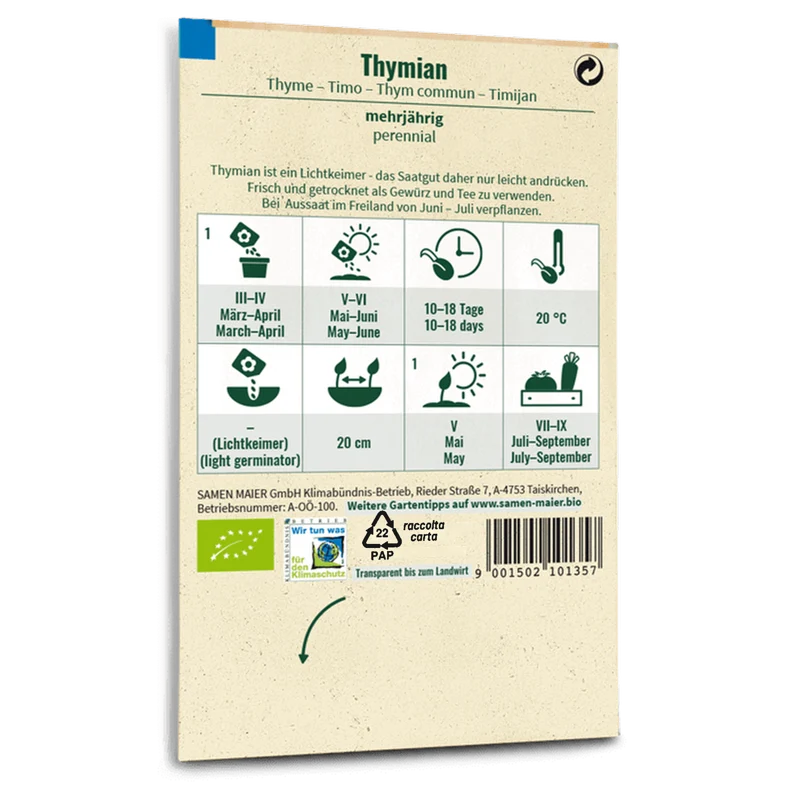 Bio-Thymian