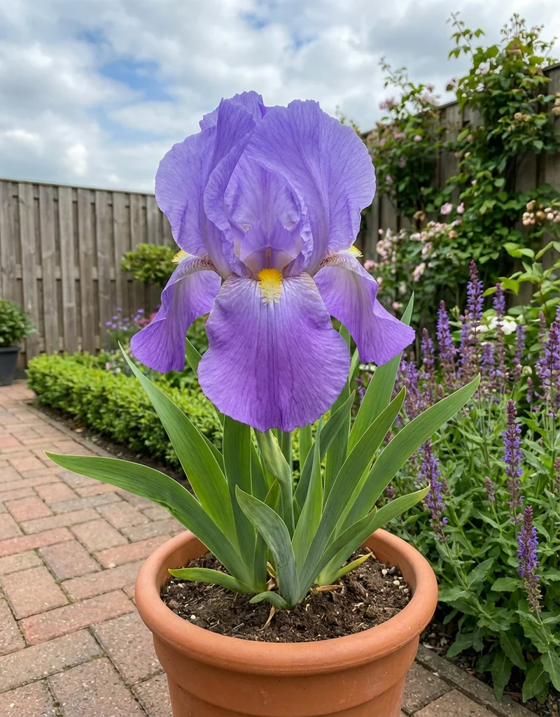 Bartiris (Iris (G) 'Empress of India')