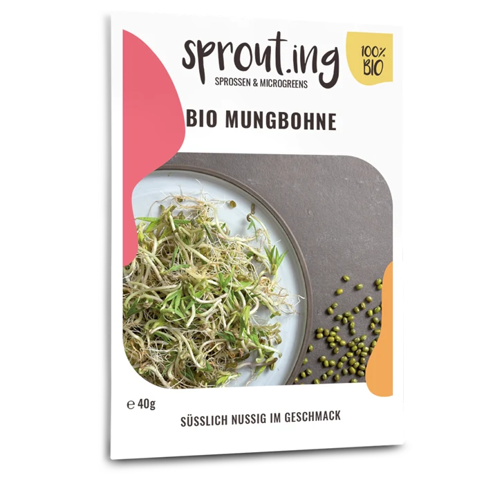 Bio-Mungbohnen Sprossen