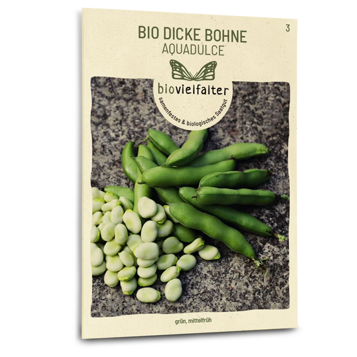Bio-Dicke Bohne 'Aquadulce'