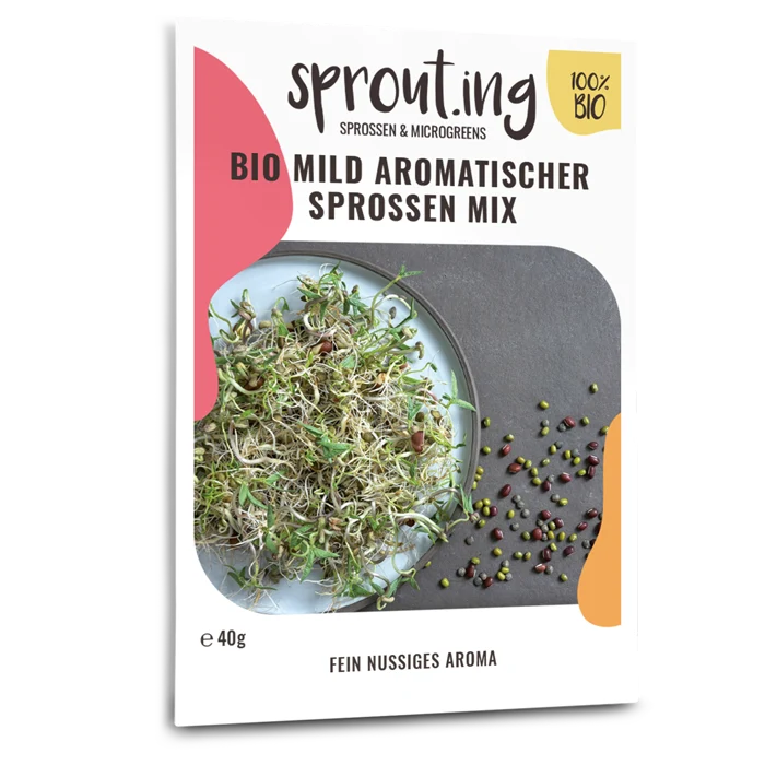 Bio-Sprossen Mix Mild-Aromatisch