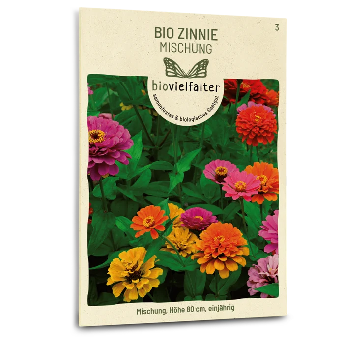 Bio-Zinnie Mischung