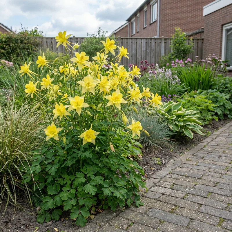 Akelei (Aquilegia chrysantha 'Yellow Queen')