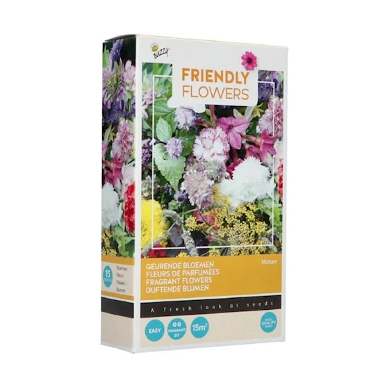 Freundliche, duftende Blumen, 15 m²