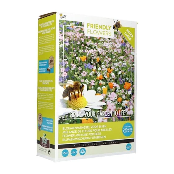 Bienenfreundliche Blumen, geringe Bienenbelastung