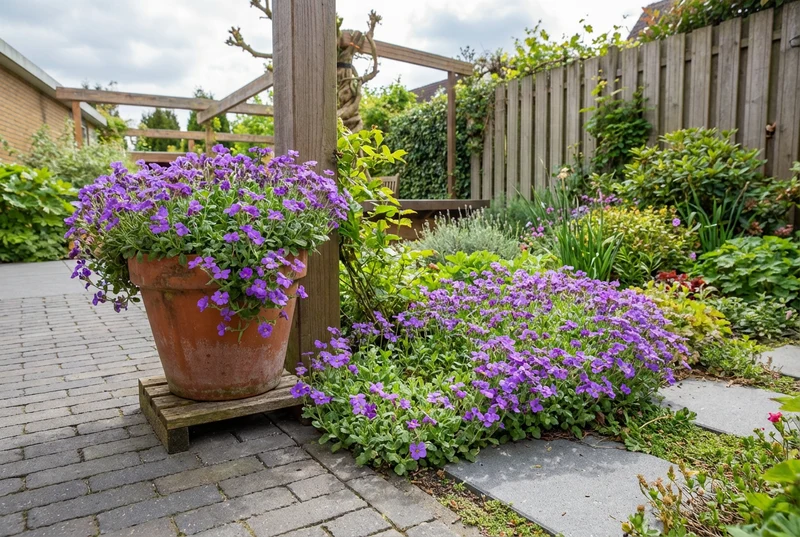Aubrieta 'Hamburger Stadtpark' (Saumblume)