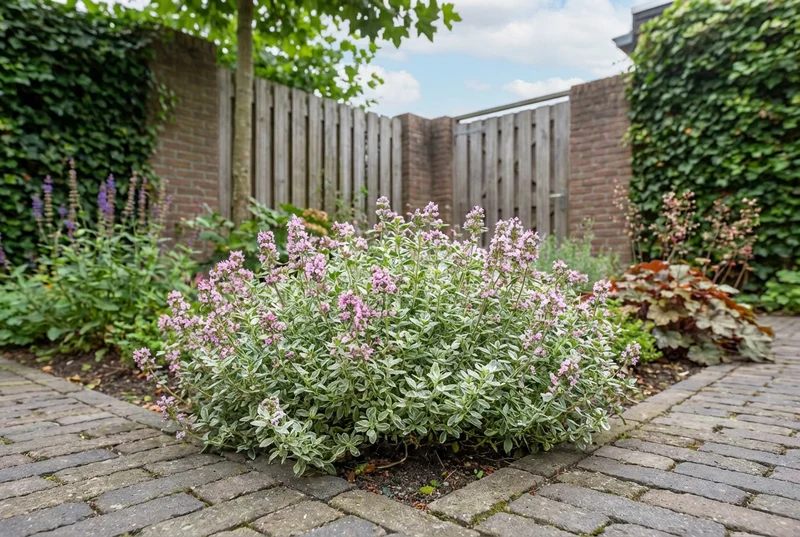 Zitronenthymian (Thymus citriodorus 'Silver Queen')