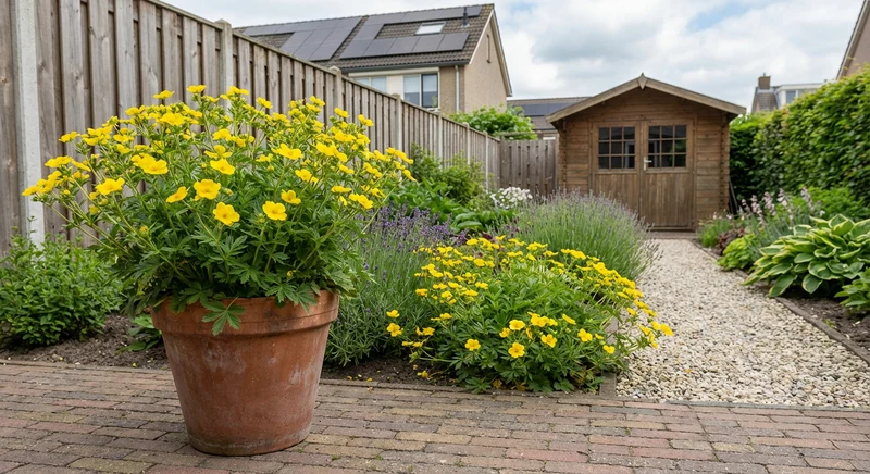 Gänsegans (Potentilla aurea 'Senior')