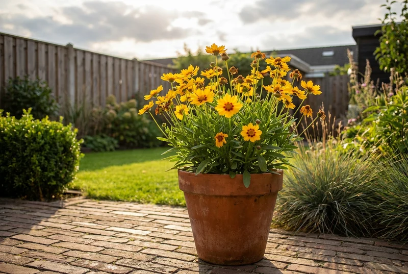 Coreopsis lanceolata 'Baby Gold' (Coreopsis lanceolata 'Baby Gold')