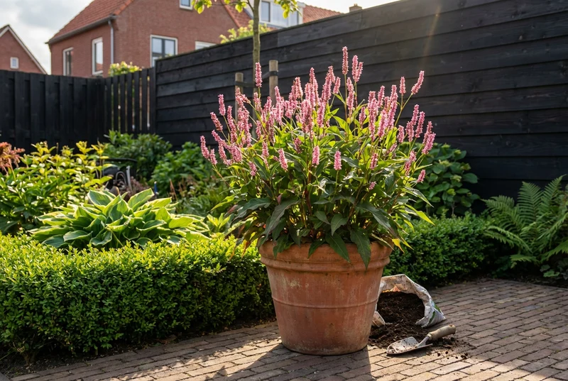 Knöterich (Persicaria ampl. Pink Elephant)