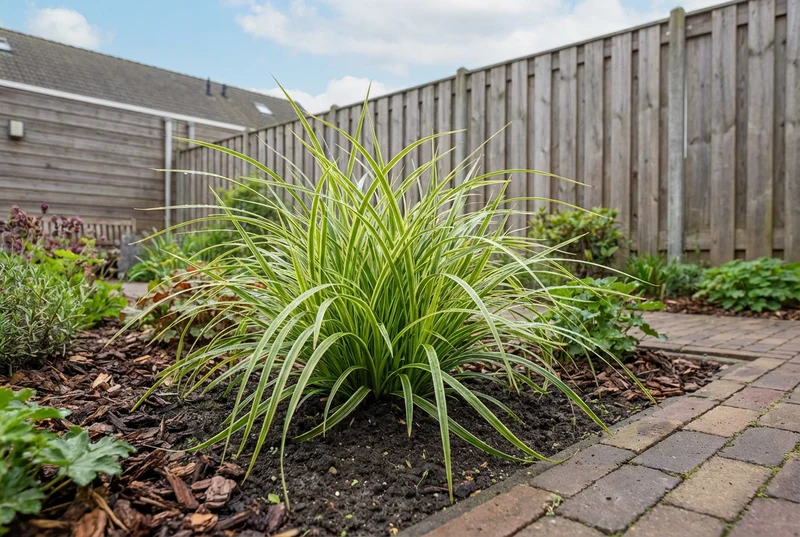 Segge (Carex morrowii 'Variegata')