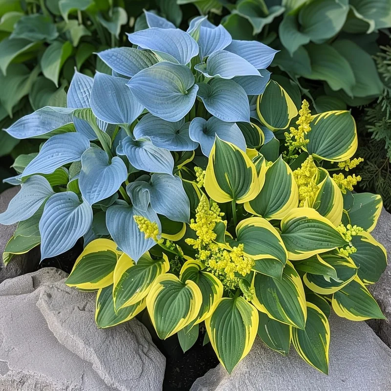 Mixed Hosta Jordan Seeds – Perennial Shade Garden Plant for Landscaping & Ground Cover