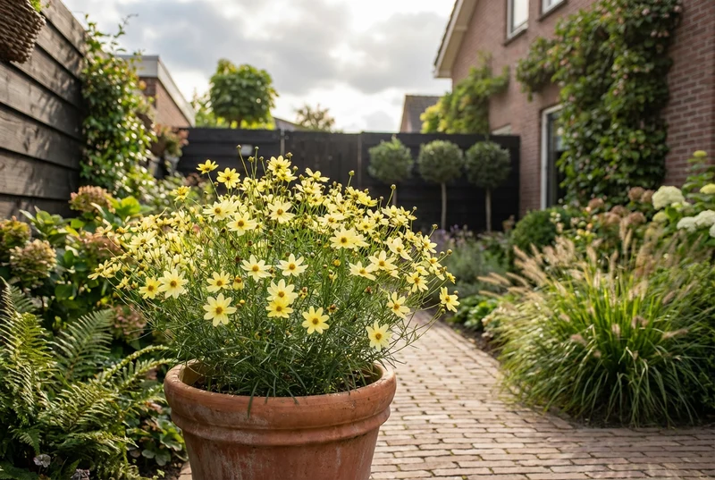 Coreopsis vert. 'Moonbeam' (Coreopsis trans. 'Moonbeam')
