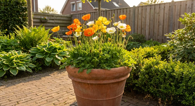 Isländischer Mohn (Papaver nudicaule 'Gartenzwerg')