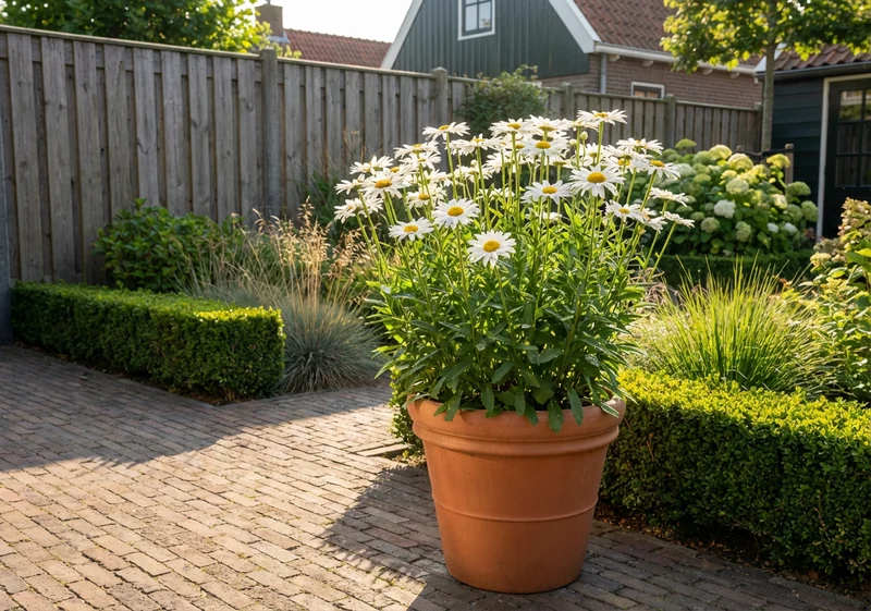 Gänseblümchen (Leucanthemum vulgare 'Maikönigin')