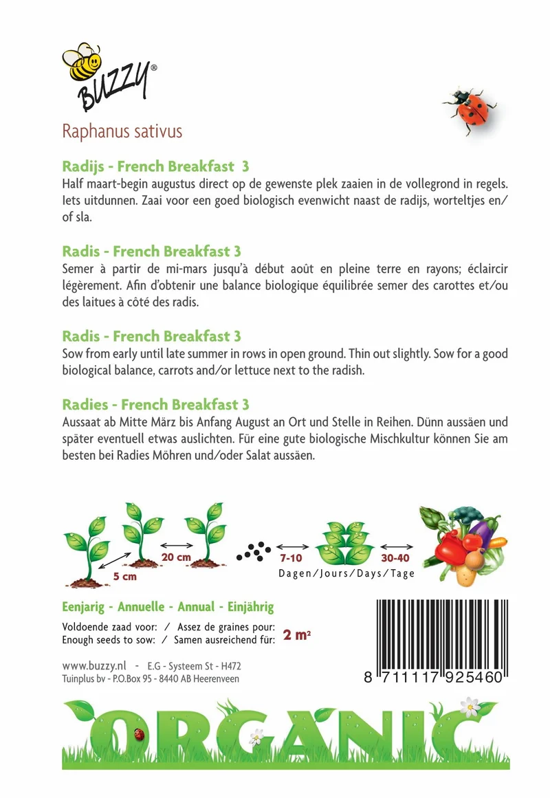 Radieschen-Frühstück 3 (BIO)