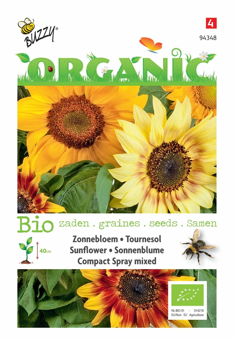 Helianthus, Sonnenblumen-Kompaktspray (BIO)