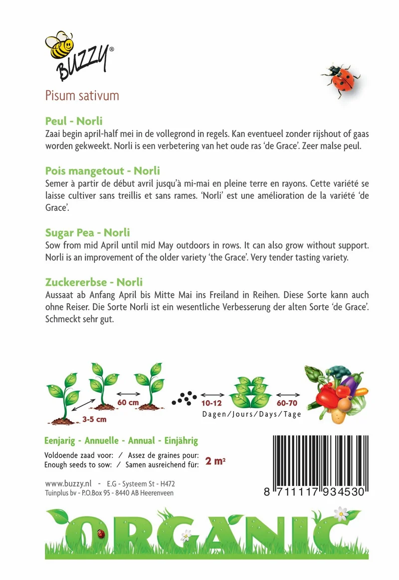Norli-Erbsen (Bio)