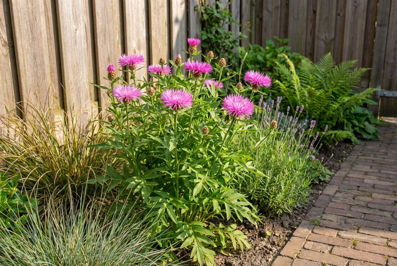 Kornblume (Centaurea dealbata)