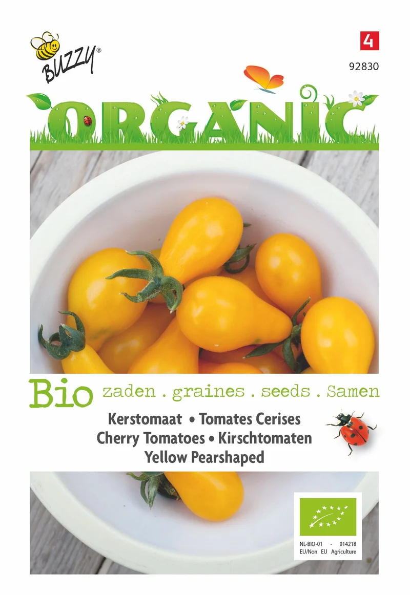 Tomatengelb Birnenförmig (BIO)
