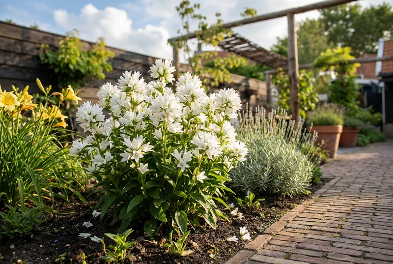 Büschelglockenblume (Campanula glomerata 'Schneekrone')