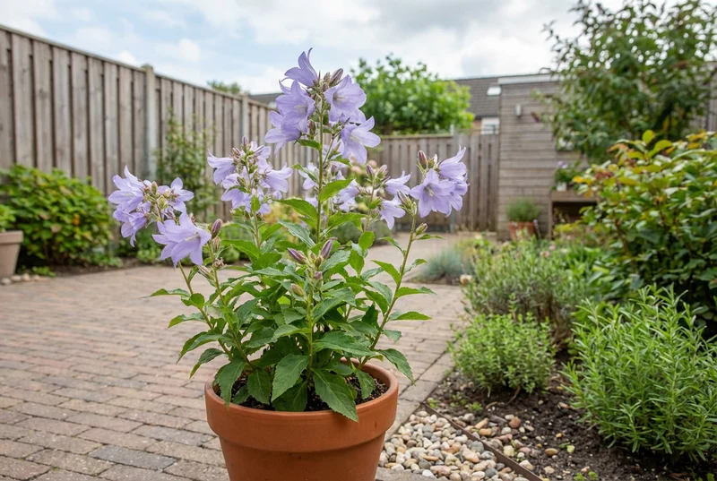 Celtis-Blattglockenblume (Campanula lactiflora 'Prichard Var')