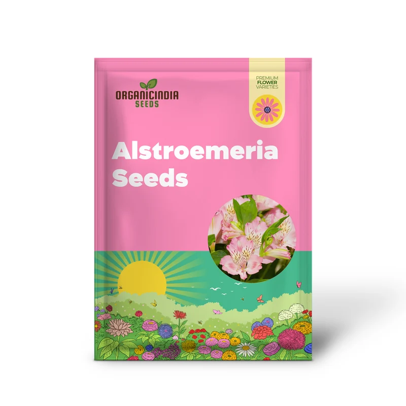Pink Alstroemeria Seeds for Planting - Peruvian Lily Perennial, Perfect for Cut Flowers & Garden Borders
