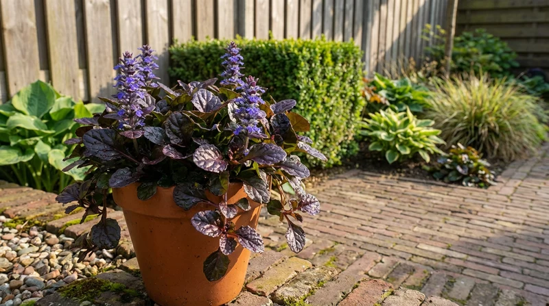 Kriechender Schwarzgrüner Ajuga (Ajuga reptans 'Black Scallop')