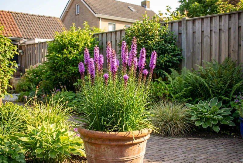 Lampenschimmer (Liatris spicata 'Floristan Violett')