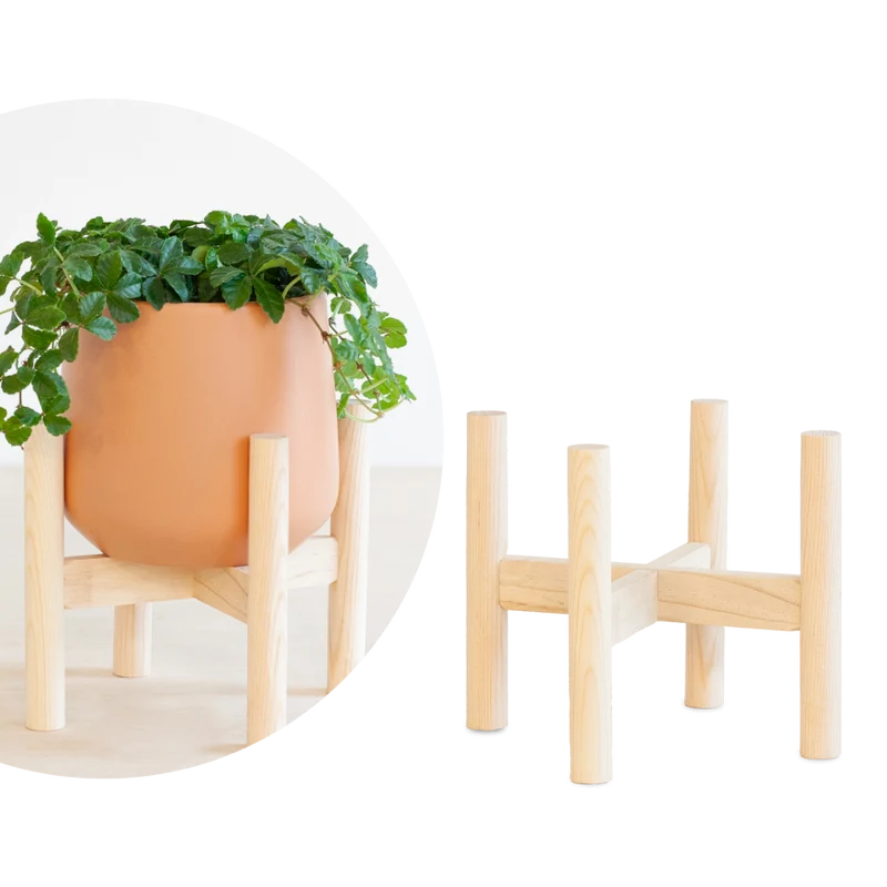 Holz Pflanzenständer