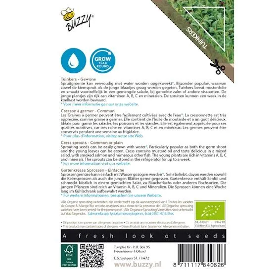 Gartenkresse (Bio)