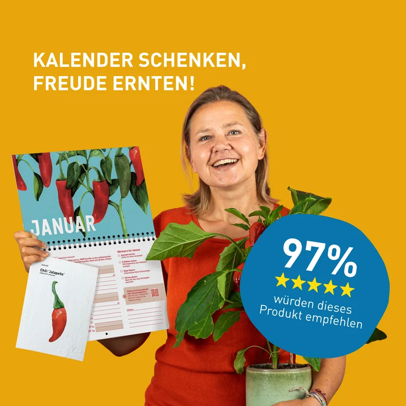 Einpflanzbarer Kalender 2027