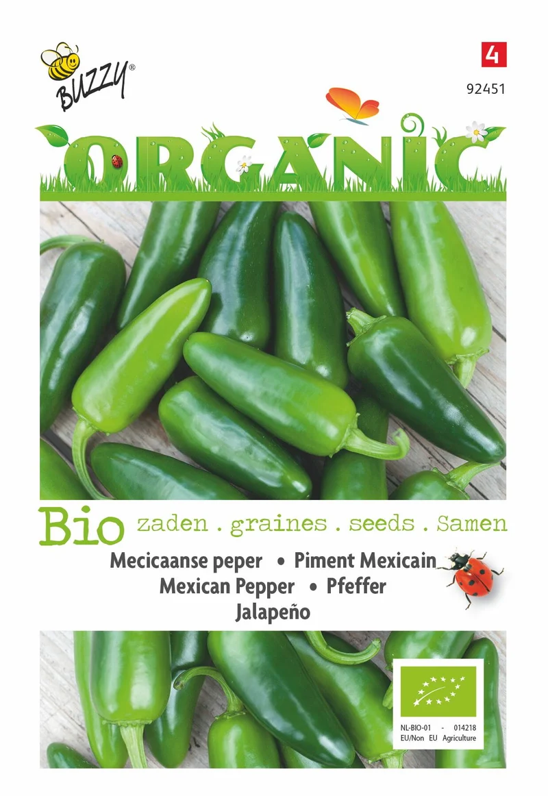 Jalapeño-Pfeffer (Bio)