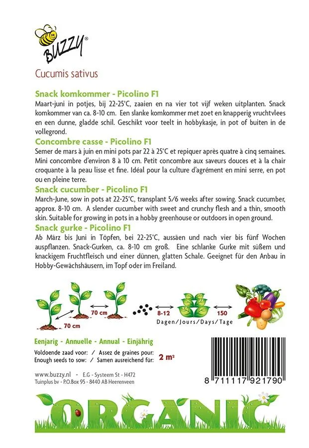 Snackgurke Picolino F1 (BIO)