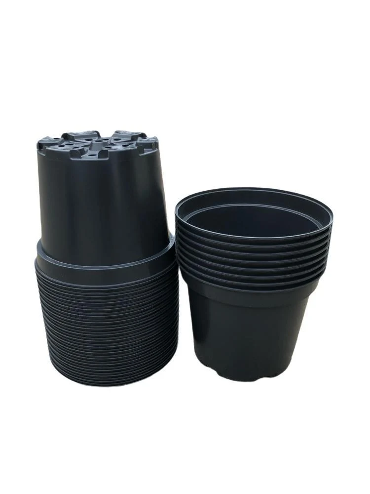 Schwarzer Pflanztopf – Ø 28 cm, Höhe 23 cm, 10 Liter