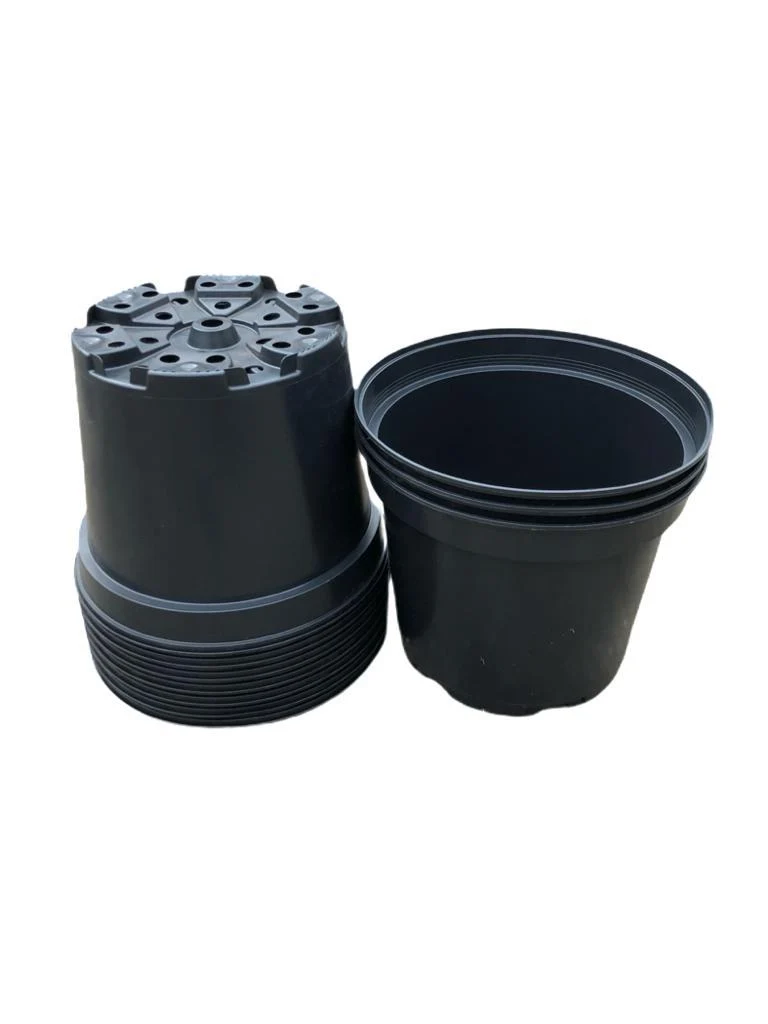 Schwarzer Pflanztopf – Ø 26 cm, Höhe 20 cm, 7,5 Liter