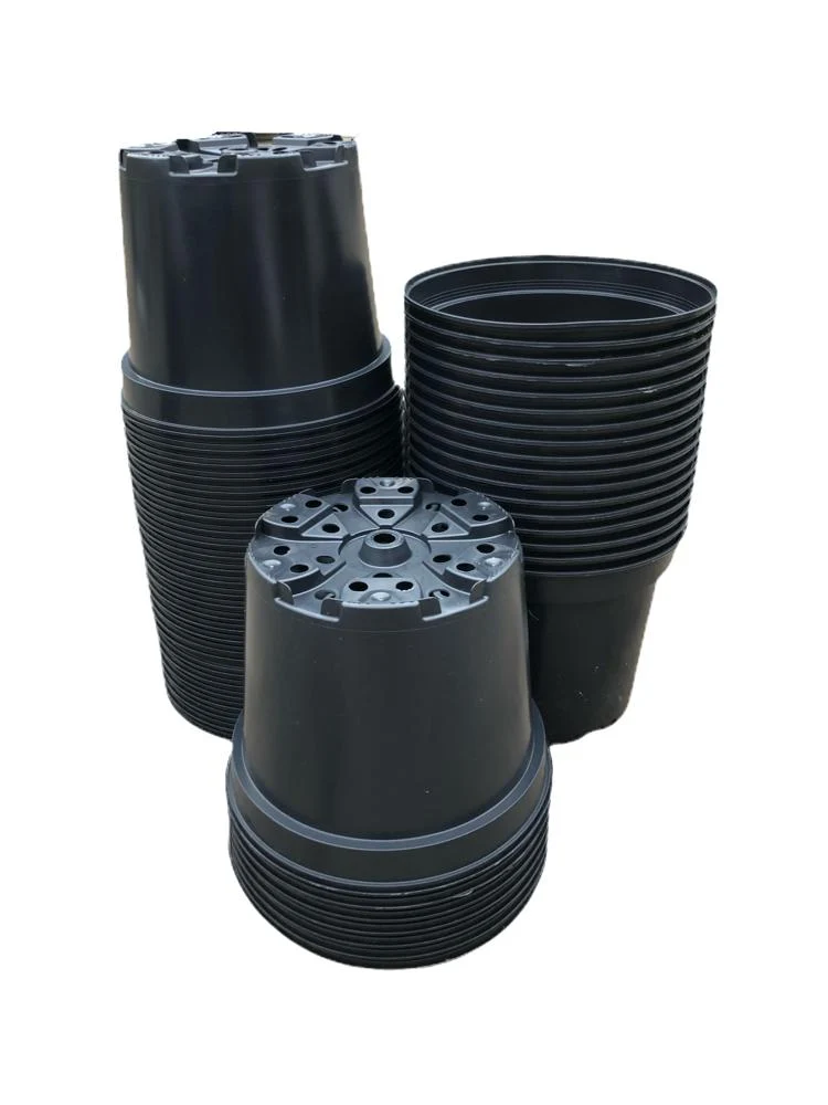 Schwarzer Pflanztopf – Ø 26 cm, Höhe 20 cm, 7,5 Liter