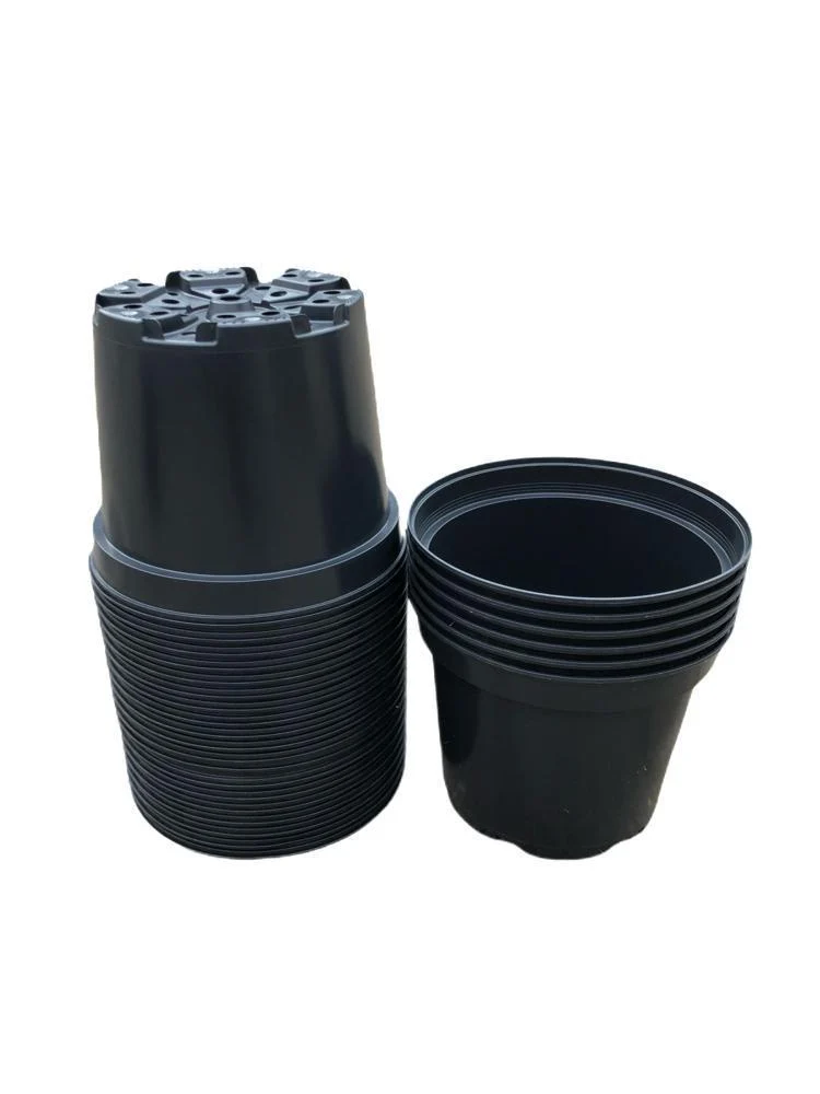 Schwarzer Pflanztopf – Ø 26 cm, Höhe 20 cm, 7,5 Liter