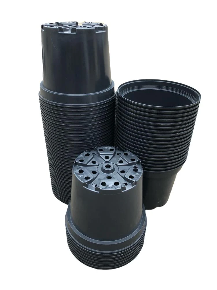 Schwarzer Pflanztopf – Ø 23 cm, Höhe 18 cm, 5 Liter