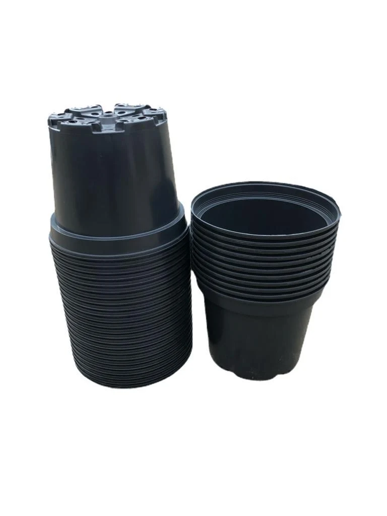 Schwarzer Pflanztopf – Ø 23 cm, Höhe 18 cm, 5 Liter