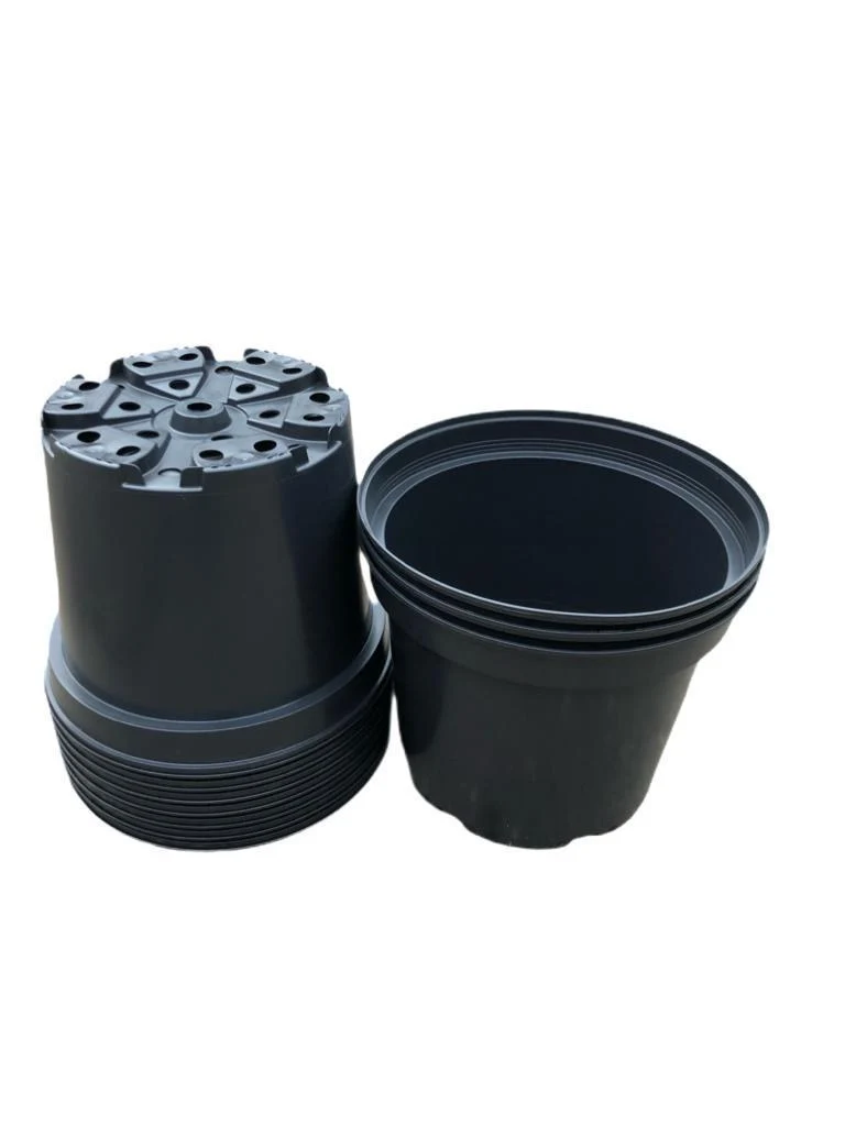 Schwarzer Pflanztopf – Ø 23 cm, Höhe 18 cm, 5 Liter