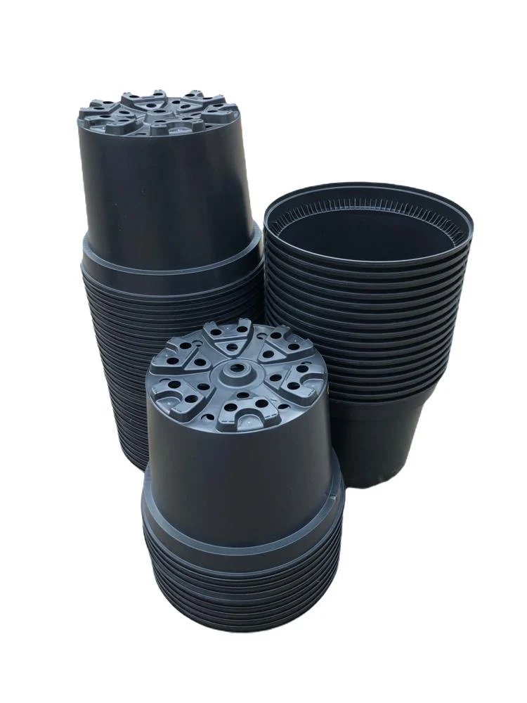Schwarzer Pflanztopf – Ø 21 cm, Höhe 16 cm, 4 Liter