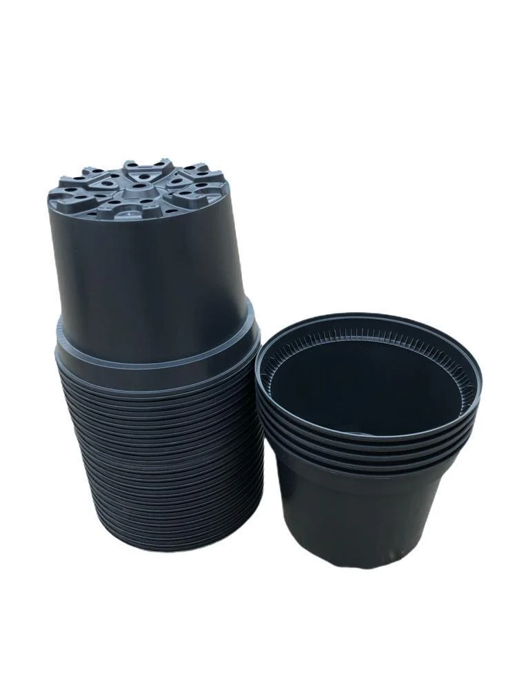Schwarzer Pflanztopf – Ø 21 cm, Höhe 16 cm, 4 Liter