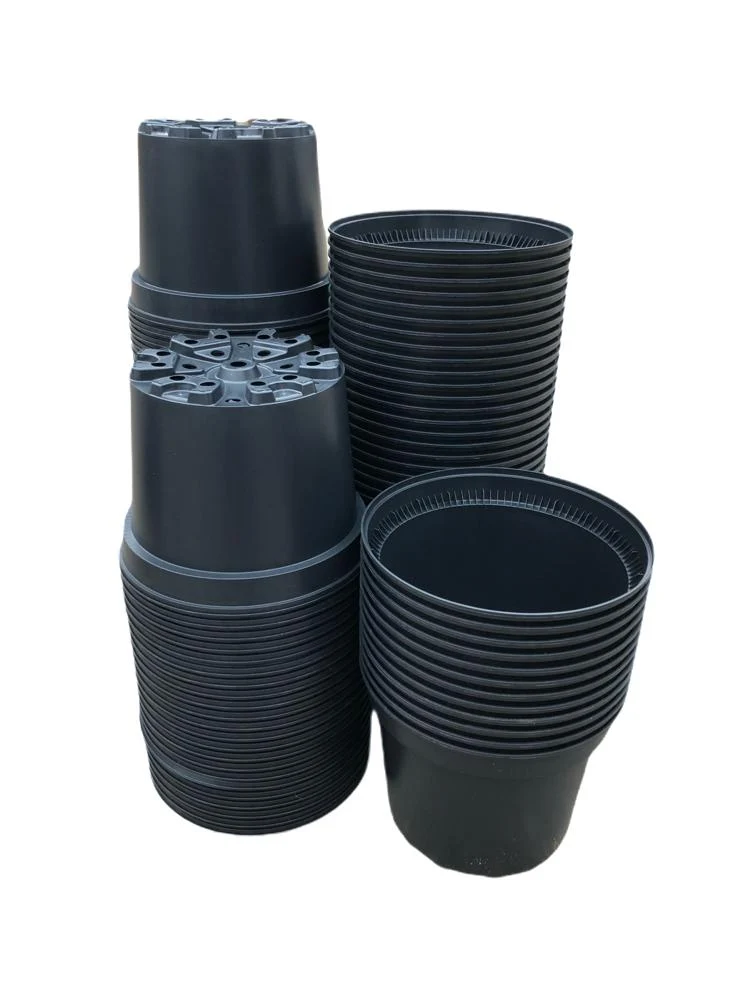 Schwarzer Pflanztopf – Ø 21 cm, Höhe 16 cm, 4 Liter