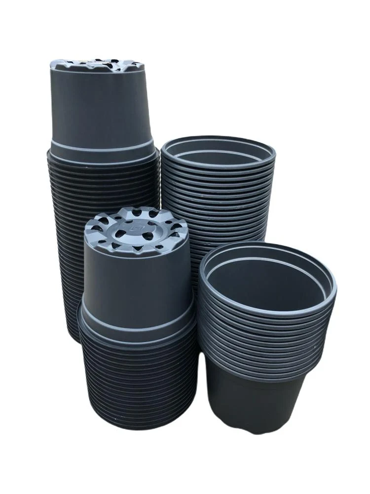Schwarzer Pflanztopf – Ø 17 cm, Höhe 13 cm, 2 Liter