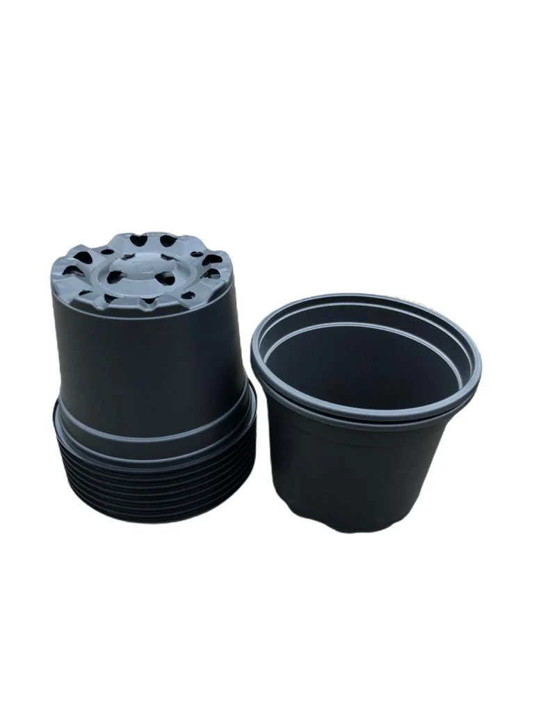 Schwarzer Pflanztopf – Ø 17 cm, Höhe 13 cm, 2 Liter