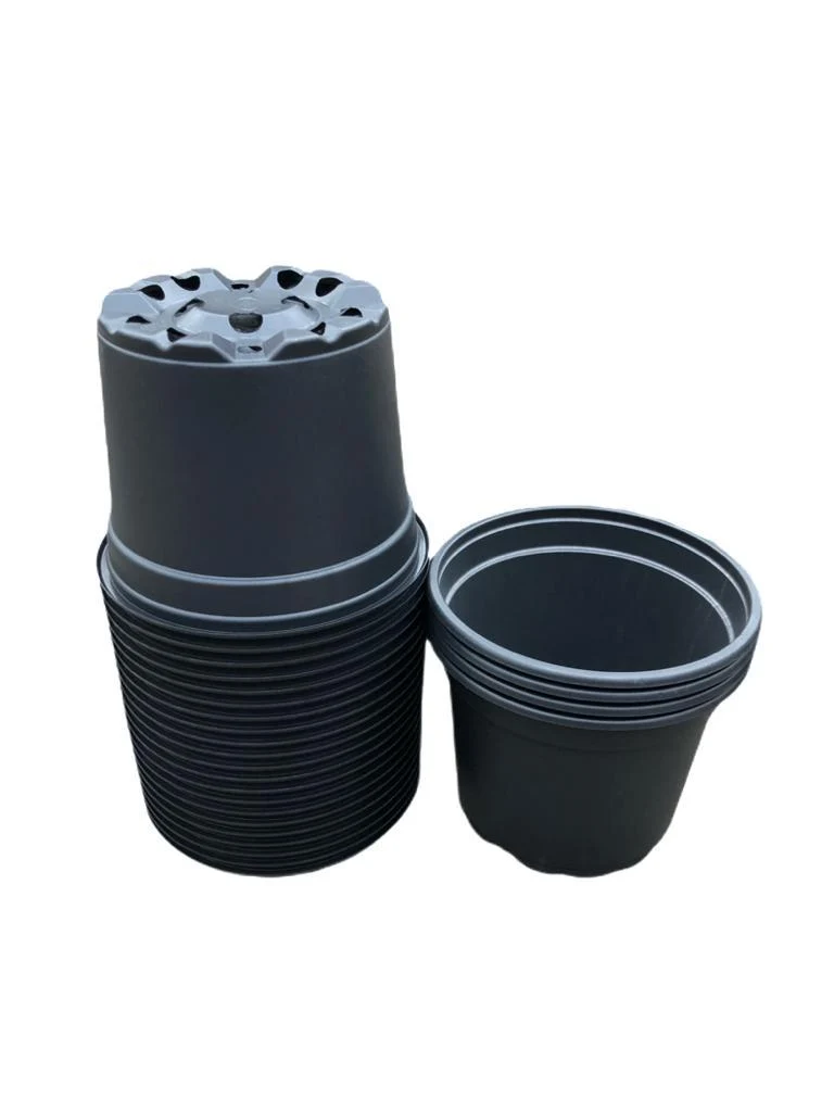 Schwarzer Pflanztopf – Ø 17 cm, Höhe 13 cm, 2 Liter
