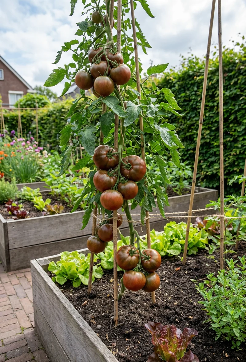 Schwarze Tomaten von der Krim