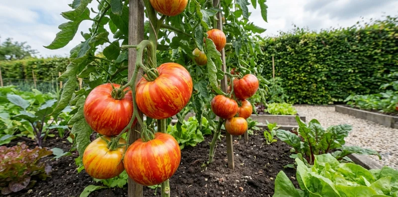 Tomaten gestreifter Füller F1